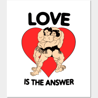 LOVE IS THE ANSWER Posters and Art